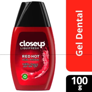 Kit c/ 12 und - Gel Dental Close Up Liquidfresh Red Hot 100g