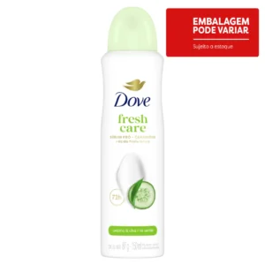 Kit c/06 und – Desodorante Antitranspirante Aerossol Pepino & Chá Verde Dove Fresh Care 150ml Spray