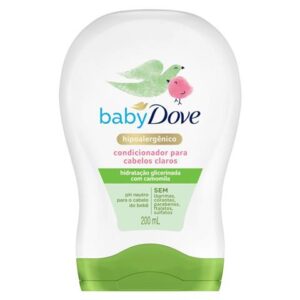 Kit c/06 und - Condicionador Baby Dove para Cabelos Claros 200ml