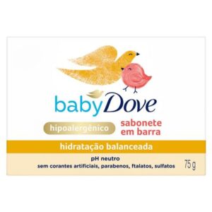 Kit c/06 und -Sabonete em Barra Baby Dove Hidratação Balanceada 75g
