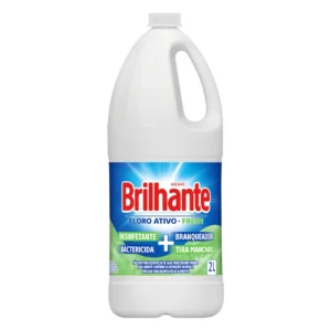 Kit c/ 03 und - Alvejante Brilhante Uso Geral com Cloro Fresh 2L