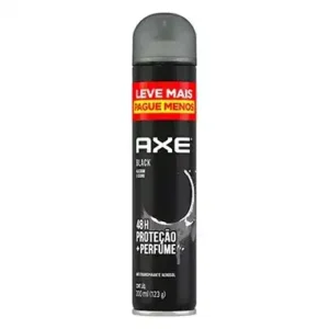 Kit c/ 06 und - Desodorante Antitranspirante Axe Black Alecrim e Cedro 200mL