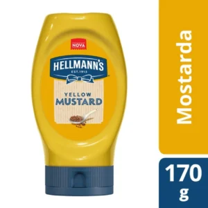 Kit c/04 und - Mostarda Hellmann's Squeeze 170g