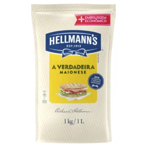 Kit c/04 und - Maionese Hellmann's Tradicional 1kg