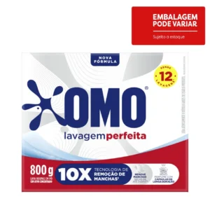 Kit c/20 und - Lava-Roupas Pó Omo Lavagem Perfeita Caixa 800g