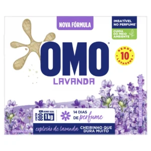 Kit c/10 und - Lava-Roupas Omo Lavanda 800g